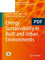 Energy Sustainability in Built and Urban Environments: Emilia Motoasca Avinash Kumar Agarwal Hilde Breesch Editors