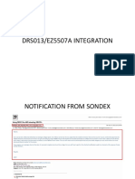 DRS013-EZ5507A INTEGRATION