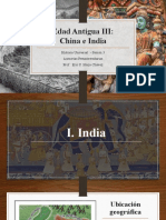 Edad Antigua III: China e India