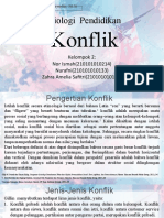 KONFLIK SOSIAL DALAM PENDIDIKAN