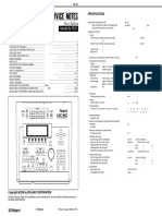 Mc-80 Mc-80ex Service Notes