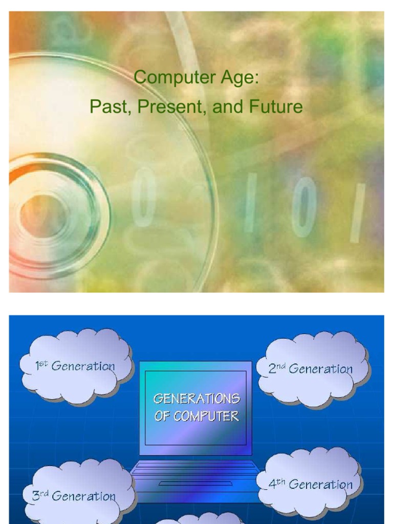 On Generations Of Computer Pdf Integrated Circuit Microprocessor