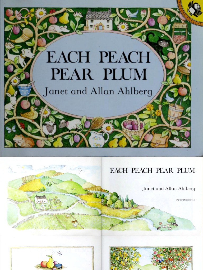 Each Peach Pear Plum Colouring