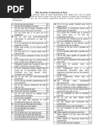 Validation du Questionnaire RSQ en français | PDF | Psychologie | Analyses
