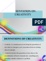 Creativity and Thinking PPT at Bec Doms