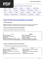 VB Net Questions Answers 2