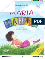 Editoração da 2ª Edição do Livro Maria Mania (Caixa Alta)