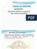 Regulation of Enzyme Activity