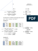 Bairstow's Method Solver