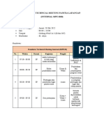 Rundown Techmeet Panlap Internal (Mpe)