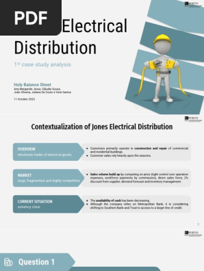 Jones Electrical Distribution Answers