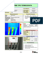 Informe Tipo Termografia TIAR LTDA