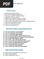 JAVA-Important Interview Questions