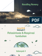 Pertemuan 6-Fotosintesis & Respirasi Tumbuhan