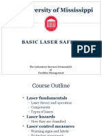 Basic Laser Safety at Ole Miss
