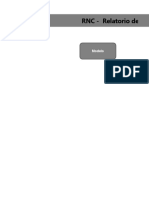RNC - Relatório de ação corretiva