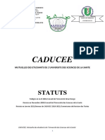 Statuts Du Caducee