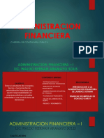 Tema 1 Introduccion A La Dministracion Financiera