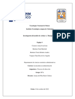 Investigación Del Modelo de Arthur A. Thompson, JR