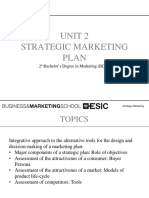 Unit 2 - Strategic Marketing Plan