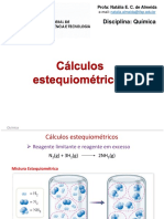 Cálculos Estequiométricos - Parte 2