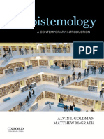 Epistemology A Contemporary Introduction (Alvin I. Goldman, Matthew McGrath)