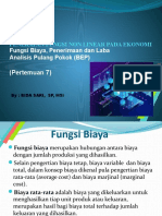 141 - 20220418074510 - Matek PPT7 - Penerapan Fungsi Kuadrat - Fungsi Biaya-Penerimaan - Laba