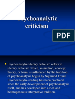 Psychoanalythic Criticism