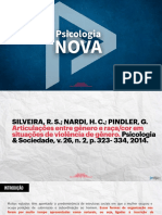 Articulações Entre Gênero e Raça:cor em Situações de Violência de Gênero Psicologia Nova