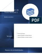 Taller Examen de Título Modulo 1 Modelos Estocásticos