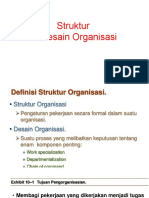 Struktur Dan Desain Org