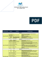 Itinerary Labuan Bajo 24-27 Mar 2022