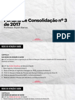 Portaria de Consolidação nº 3 de 2017 Psicologia Nova
