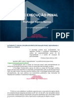 Psicologia Lei de Execução Penal Lei de Execução Penal, Nº 7.210 1984 LEP Psicologia Nova