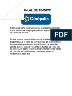 Manual Tecnico Cinepolis