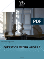 Dossier Pedagogique - Qu Est-Ce Qu Un Musee 1