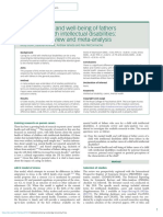 Mental Health and Well Being of Fathers of Children With Intellectual Disabilities Systematic Review and Meta Analysis