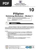 Filipino 10 Q2-W1 - L4 Rihawani | PDF