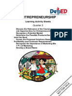 Entrepreneurship 12 Q3
