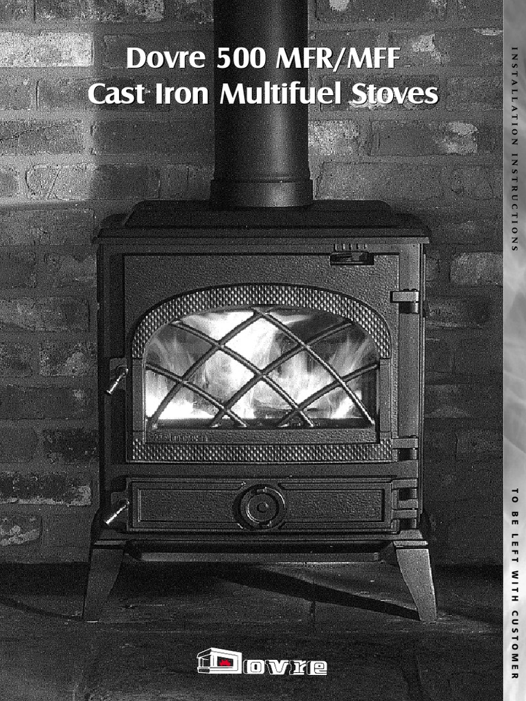 DOVRE 500 MFRMFF Cast Iron Multifuel Stoves PDF Stove Chimney
