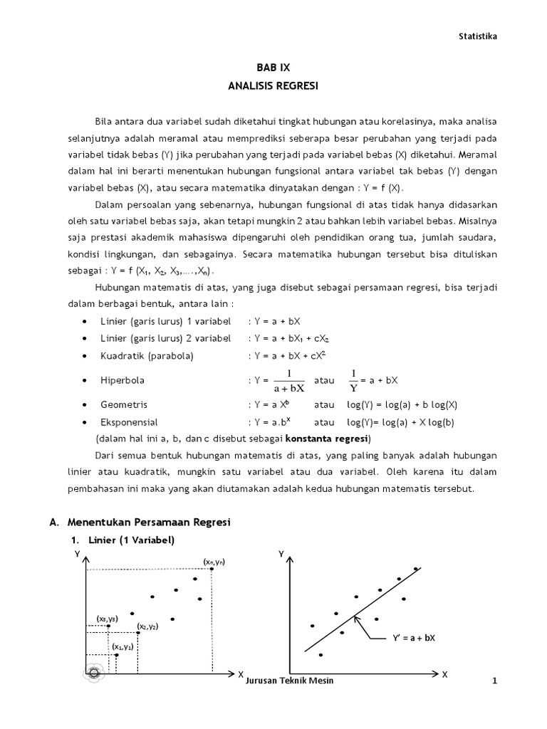 Bab 9 Statis | PDF