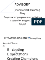 Intramurals 2018