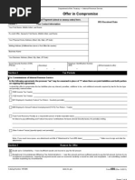 656 Offer in Compromise: Attach Application Fee and Payment Here. IRS Received Date