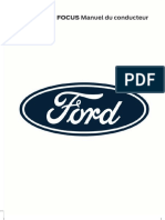Manuel Du Conducteur Ford Focus 2023