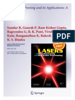 Laser Shock Peening and Its Applications A Review