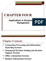 Chapter Four: Applications in Business and Management