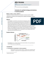 HHS Public Access: Modern Mass Spectrometry For Synthetic Biology and Structure-Based Discovery of Natural Products