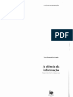 LE COADIC, Yves-François. A Ciência Da Informação