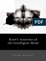 Wayne Waxman - Kant’s Anatomy of the Intelligent Mind-Oxford University