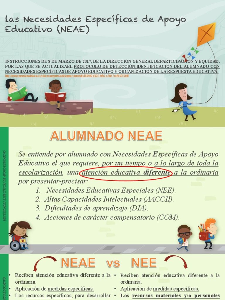 Necesidades Específicas de Apoyo Educativo | PDF